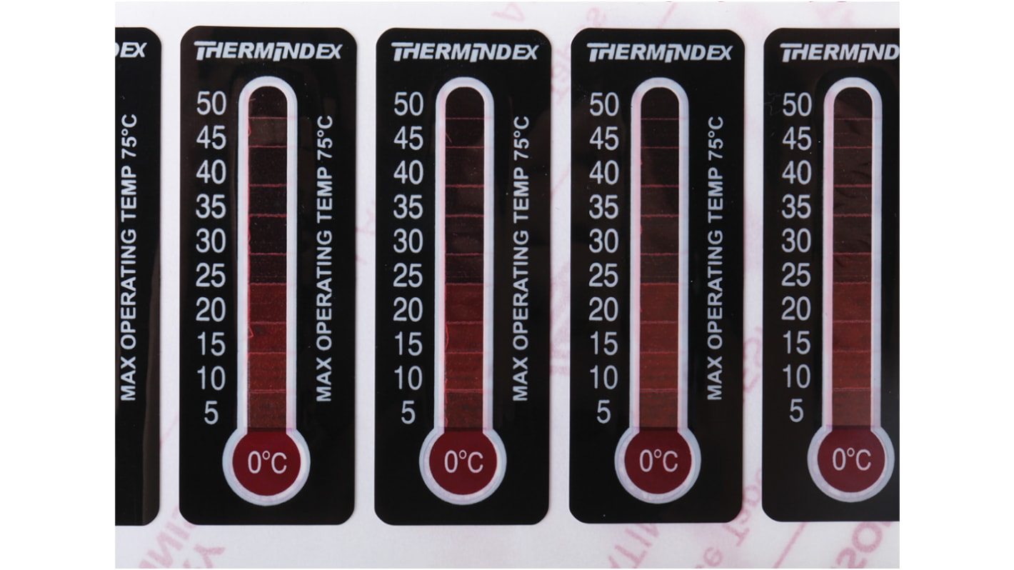 RS PRO Temperature Label Indicator, 0°C to 50°C, 11 Levels