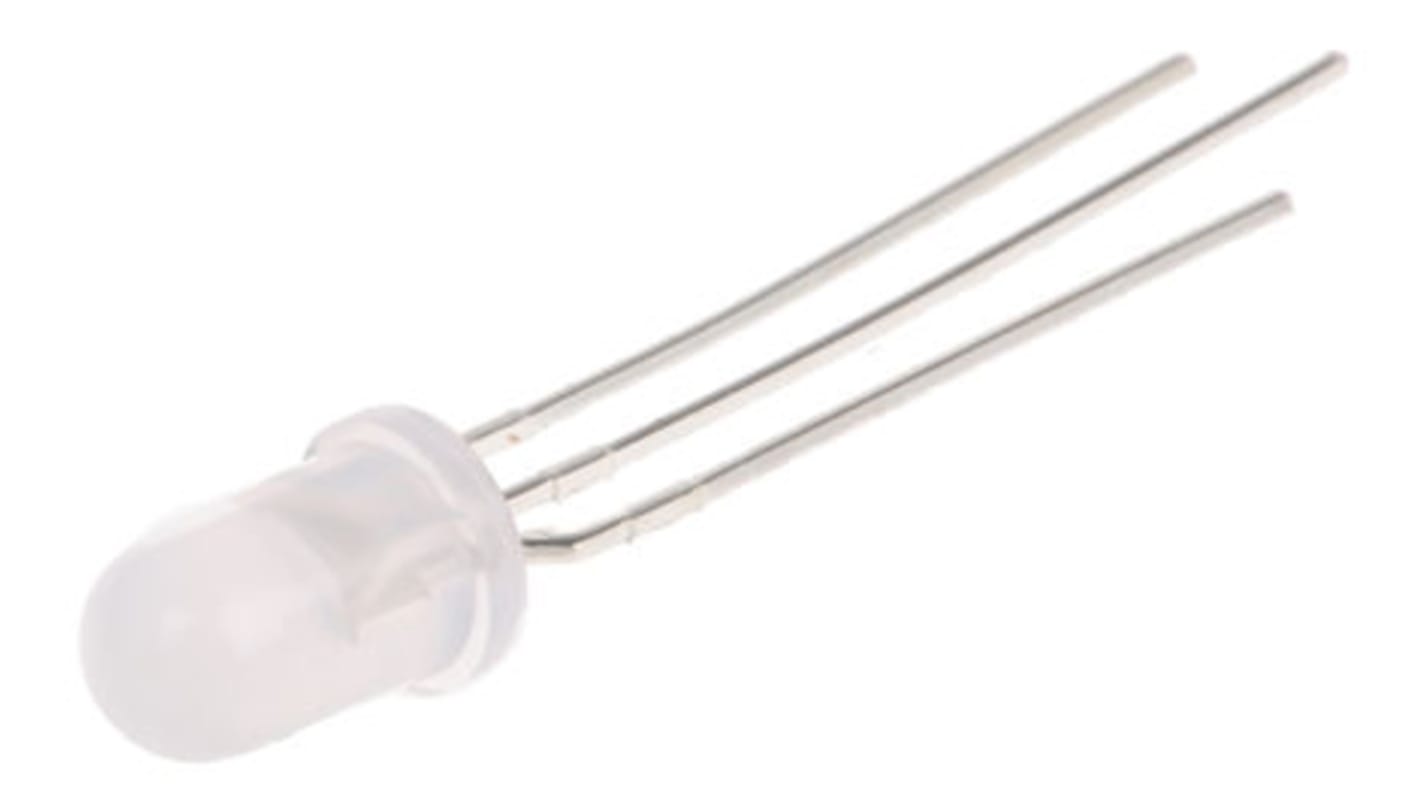 Bivar2 V Green & Red LED 5mm Through Hole, 5BC-3-CA-F