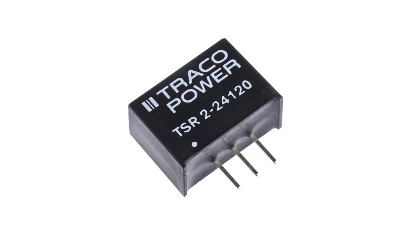 TRACOPOWER スルーホール スイッチングレギュレータ 15 → 36V dc To 12V dc 2A