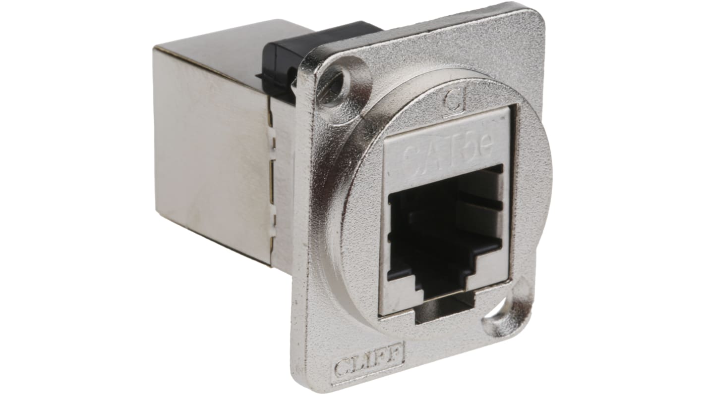 RS PRO Ethernet-Verbinder, RJ45, Cat.5e, FTP, Typ Durchführungs-Steckverbinder