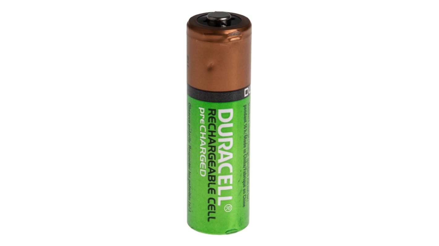 Batterie AA ricaricabili Duracell, 1.2V, 2.4Ah, NiMH, terminale Standard