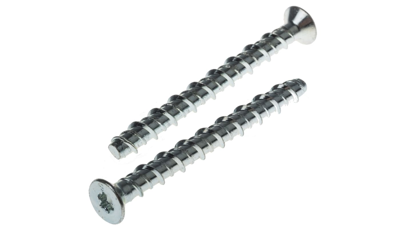 Śruba kotwiąca dł 75mm M6 Stal wysokowęglowa Ø 6mm RS PRO Śruba kotwiąca typu Ankerbolt