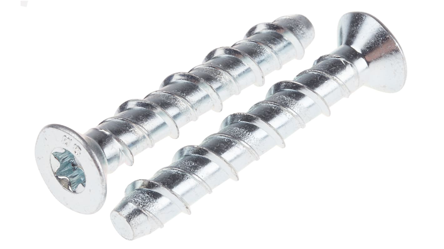 Perno de anclaje RS PRO Acero al carbono M8, diámetro del orificio 8mm 60mm de largo