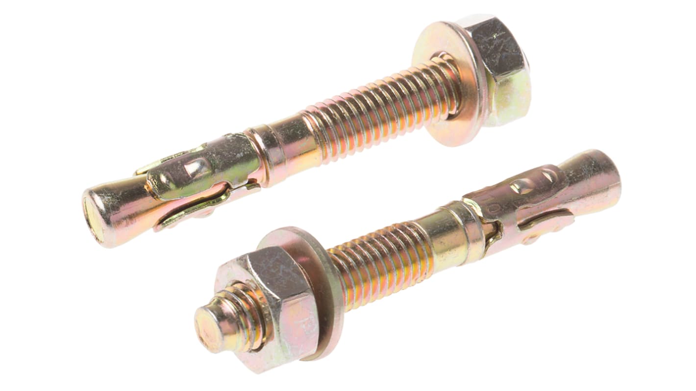 Śruba kotwiąca dł 75mm M10 Stal wysokowęglowa Ø 10mm RS PRO Kotwa