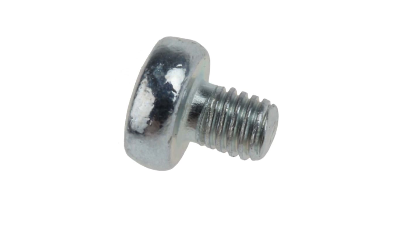 RS PRO Pozi Pan Steel Machine Screws DIN 7985, M3x4mm