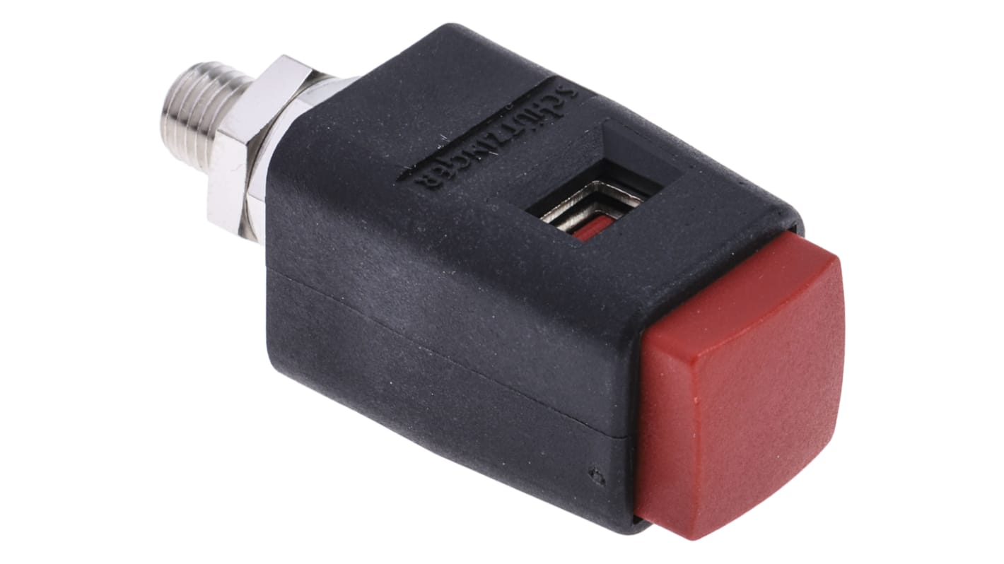 Schutzinger ターミナル 穴径:6.2mm 33V dc 16A 赤