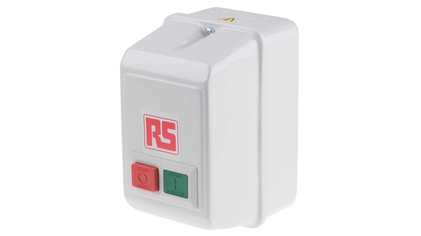 RS PRO DOL Starter, DOL, 4.5 kW, 415 V ac, 3 Phase, IP55