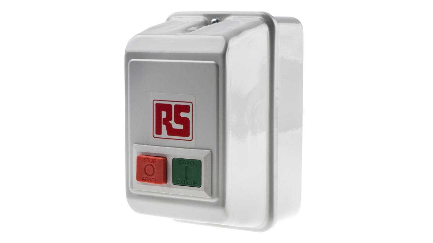 RS PRO DOL Starter, DOL, 7.5 kW, 415 V ac, 3 Phase, IP55