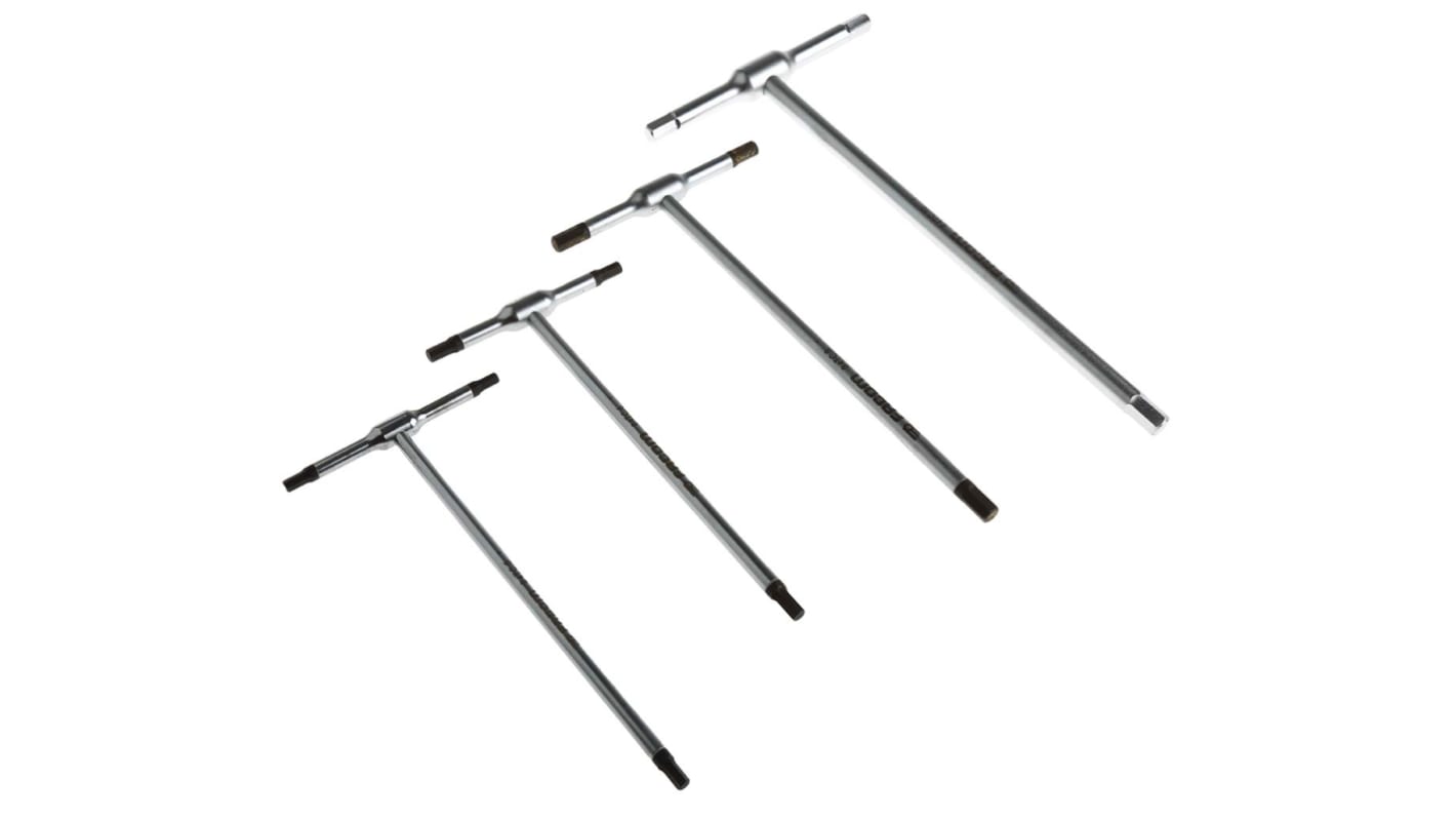 84TC.J8PB | Facom 8 piece T Shape Metric Hex Key Set, 2mm | RS