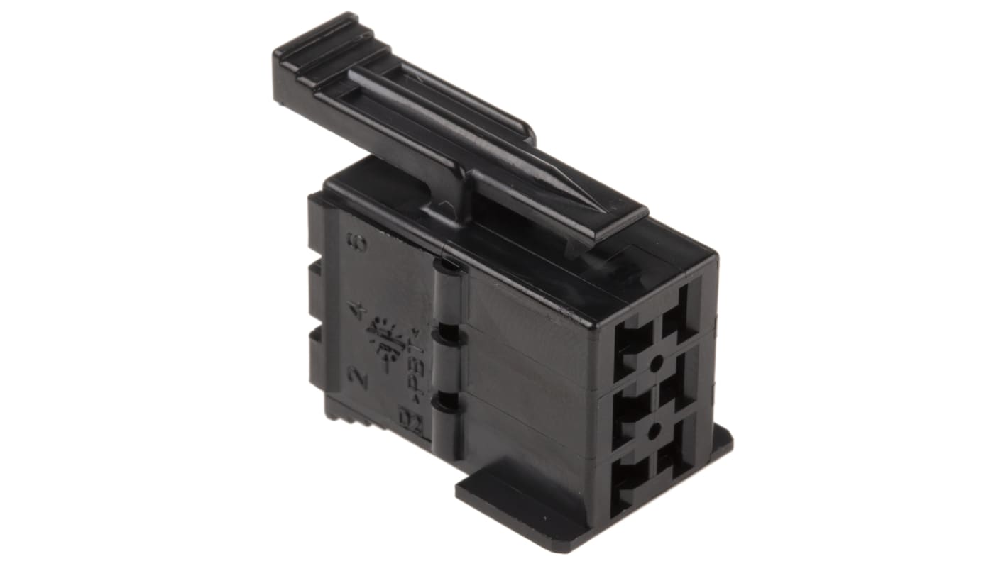 Connettore automotive TE Connectivity, Femmina, 6 vie, 2 file