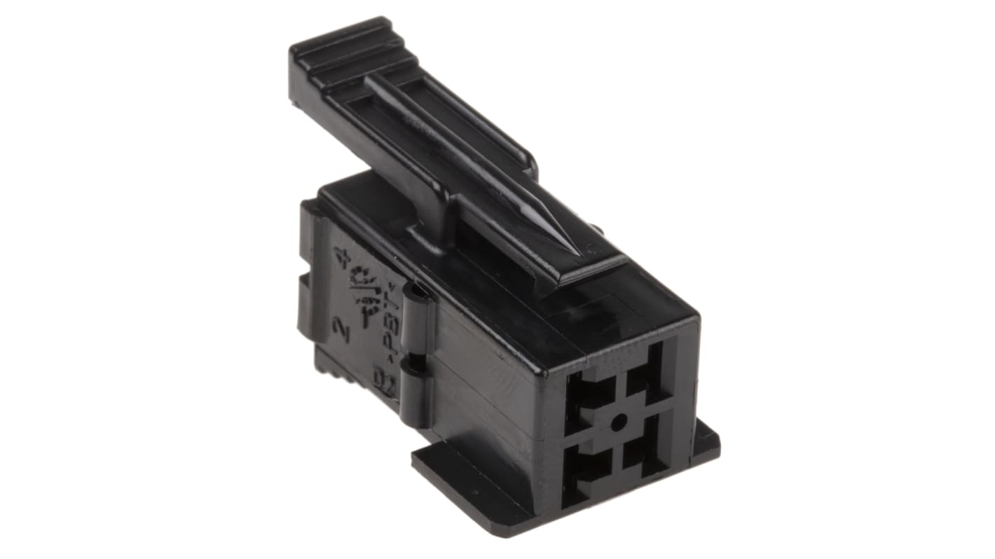 Connettore automotive TE Connectivity, Femmina, 4 vie, 2 file, montaggio a innesto