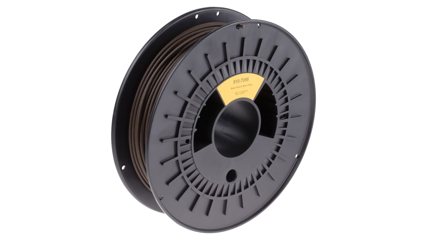 RS PRO 2.85mm Dark Wood 3D Printer Filament, 500g