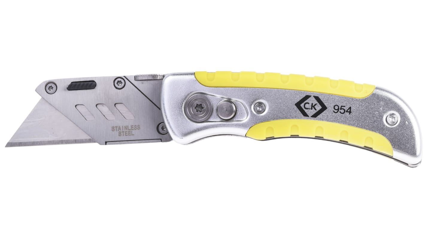 CK Safety Knife with Straight Blade, Retractable