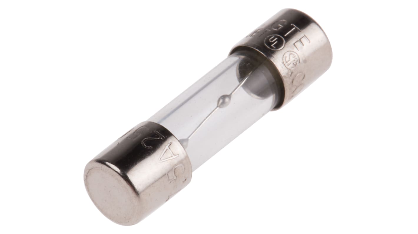 RS PRO 7.5A T Glass Cartridge Fuse, 5 x 20mm