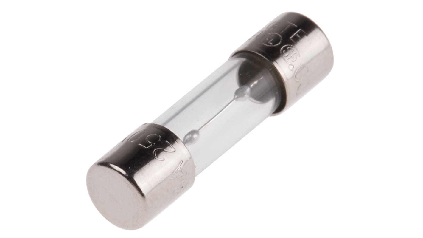 RS PRO 8A T Glass Cartridge Fuse, 5 x 20mm