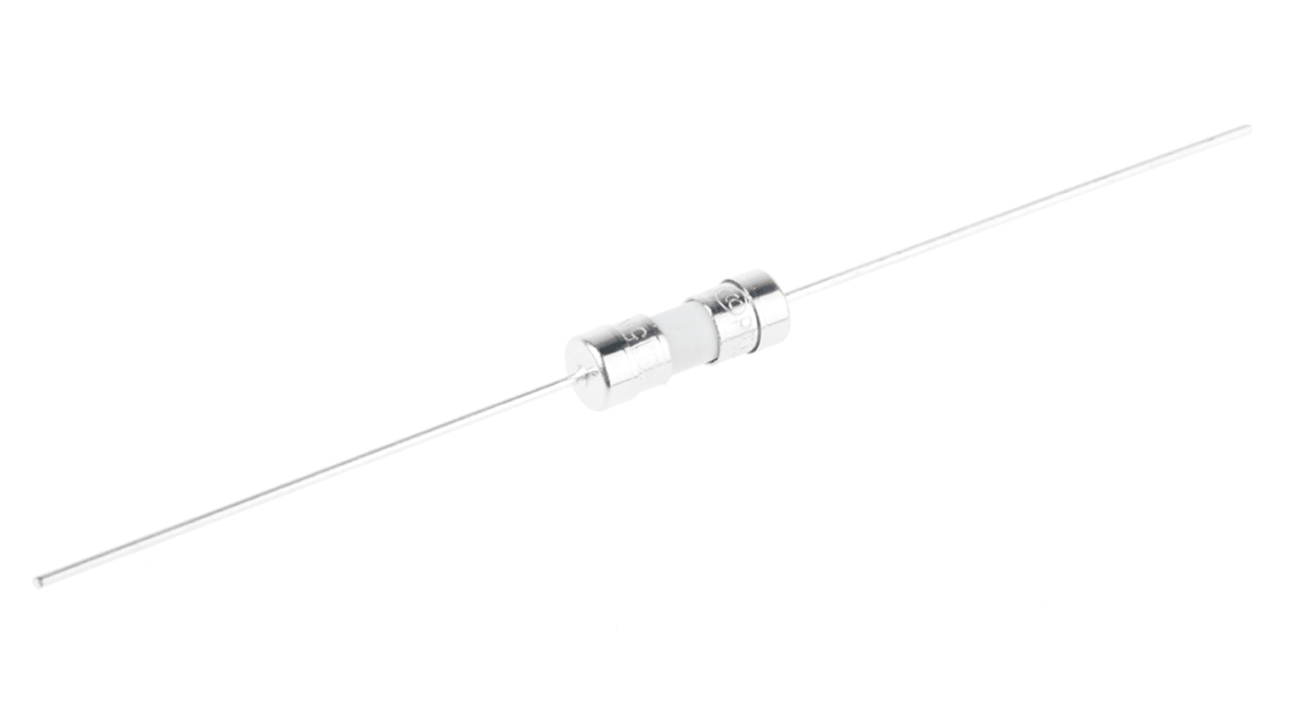 RS PRO T一次性保险丝, 3.15A, 250V 交流, Φ3.6mm, 10mm长