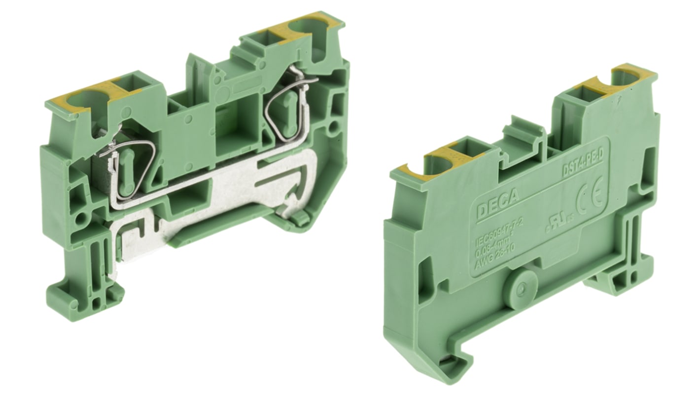 RS PRO Green/Yellow, 4mm²