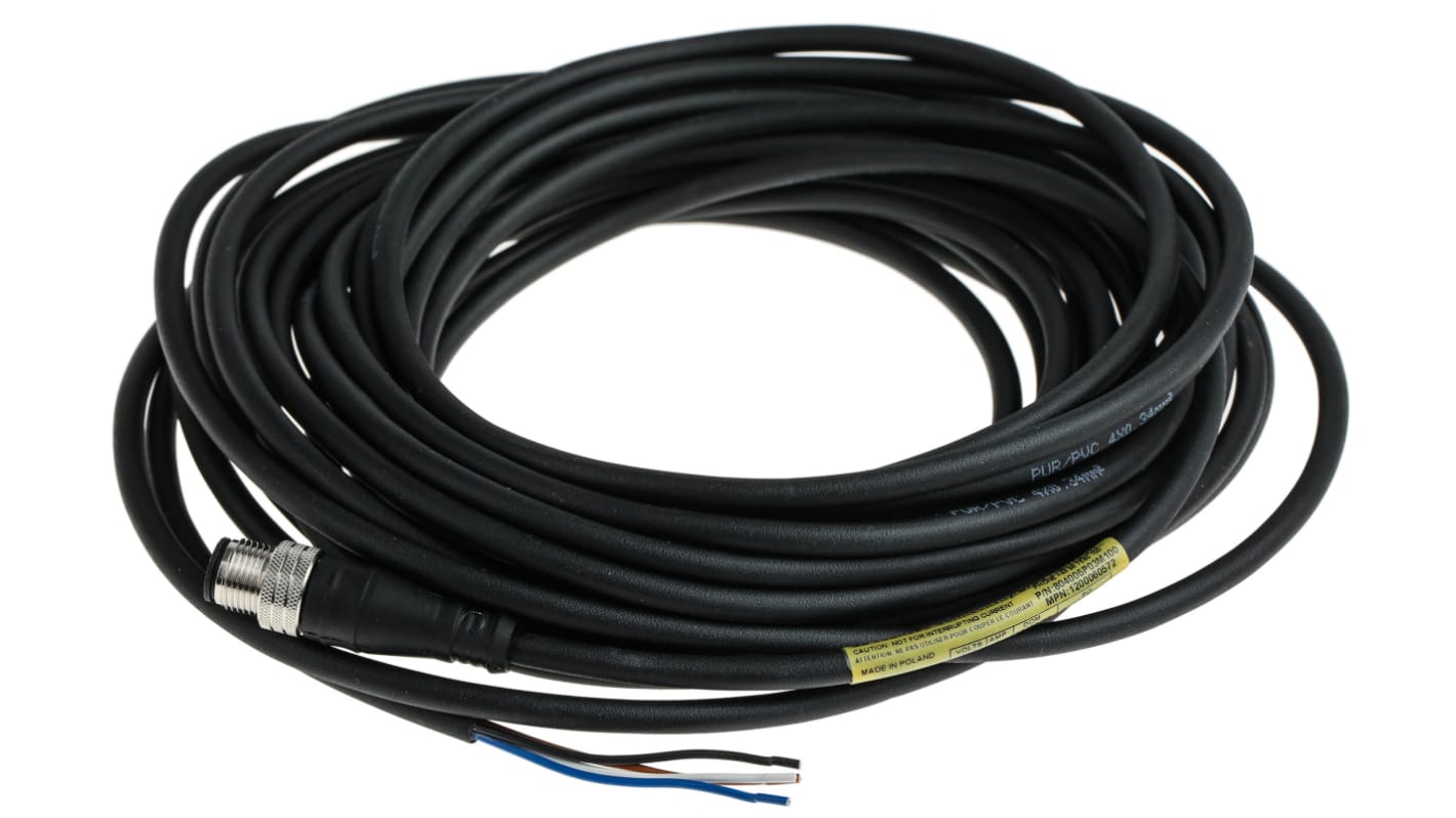 Molex 120006 konfektioniertes Sensorkabel 4-adrig, Stecker / offenes Ende, Länge 10m