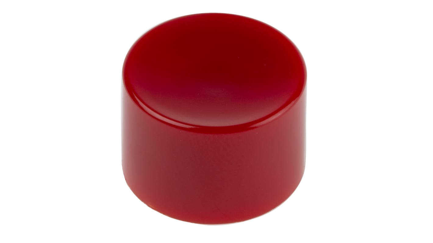 Tapa de botón pulsador, Color Rojo, para uso con Interruptor de botón pulsador de la serie MP5, Interruptor de botón