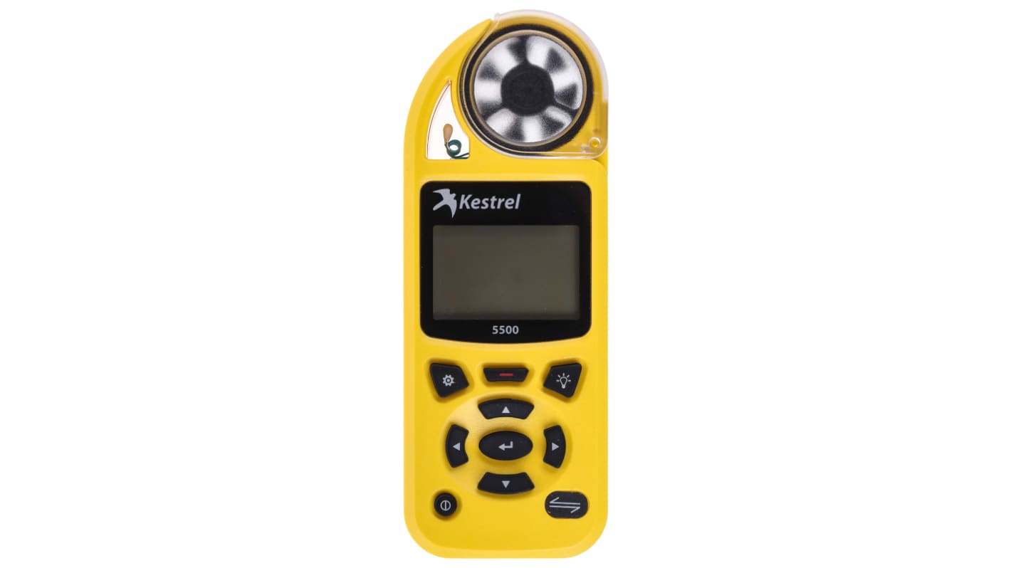 Kestrel Kestrel 5500 Anemometer bis 40m/s +70°C max.Temp., 0.1m/s versch.Messparam., Typ Laufrad