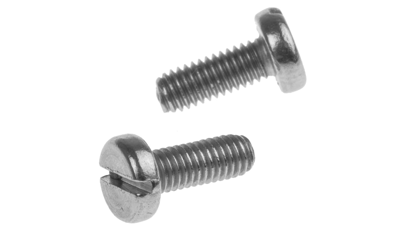 Śruby maszynowe M3 łeb z łbem walcowym soczewkowym Stal nierdzewna długość 8.0mm skok 0.50mm