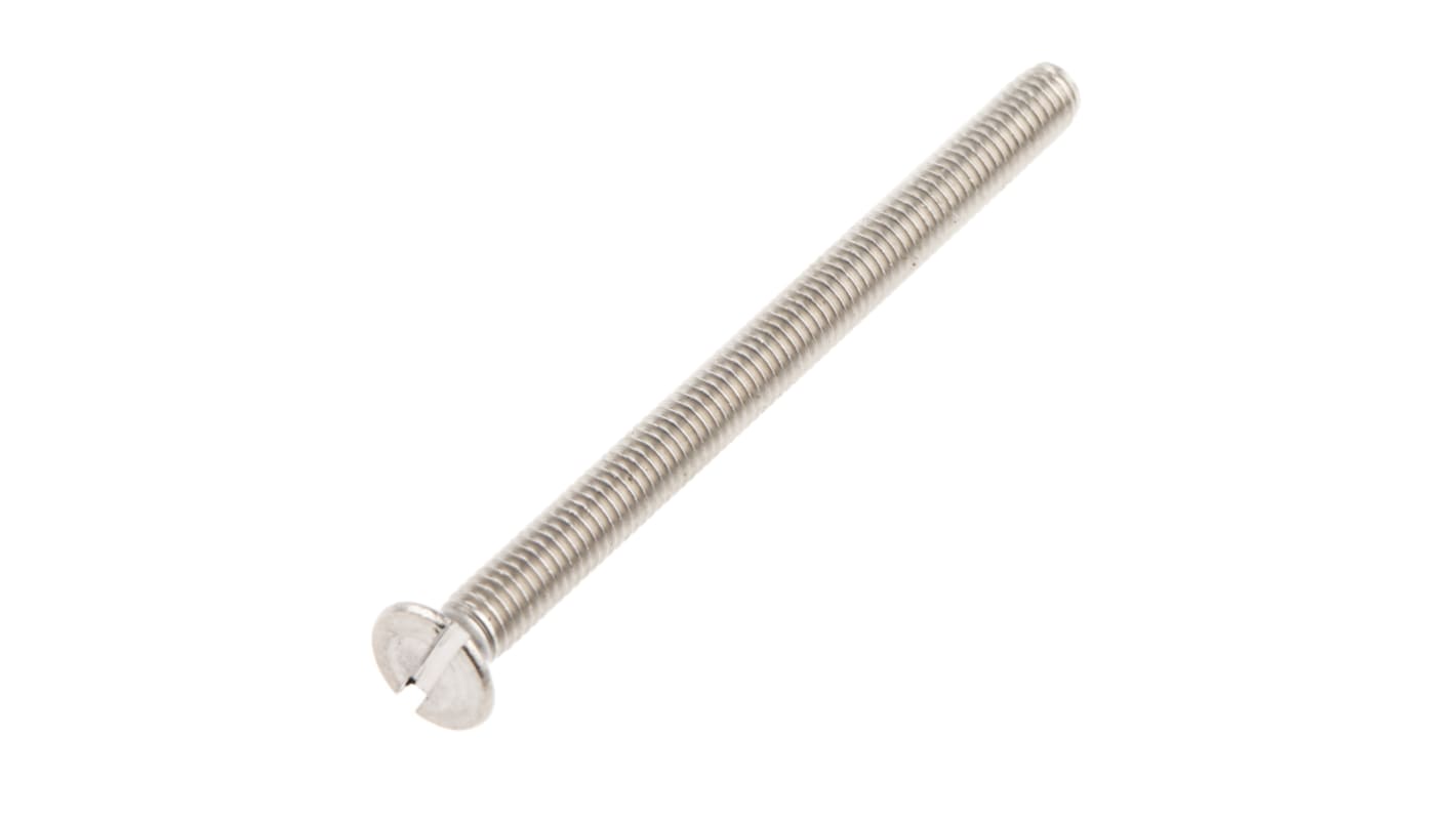 Śruby maszynowe M3 łeb z łbem stożkowym Stal nierdzewna długość 40.0mm skok 0.50mm