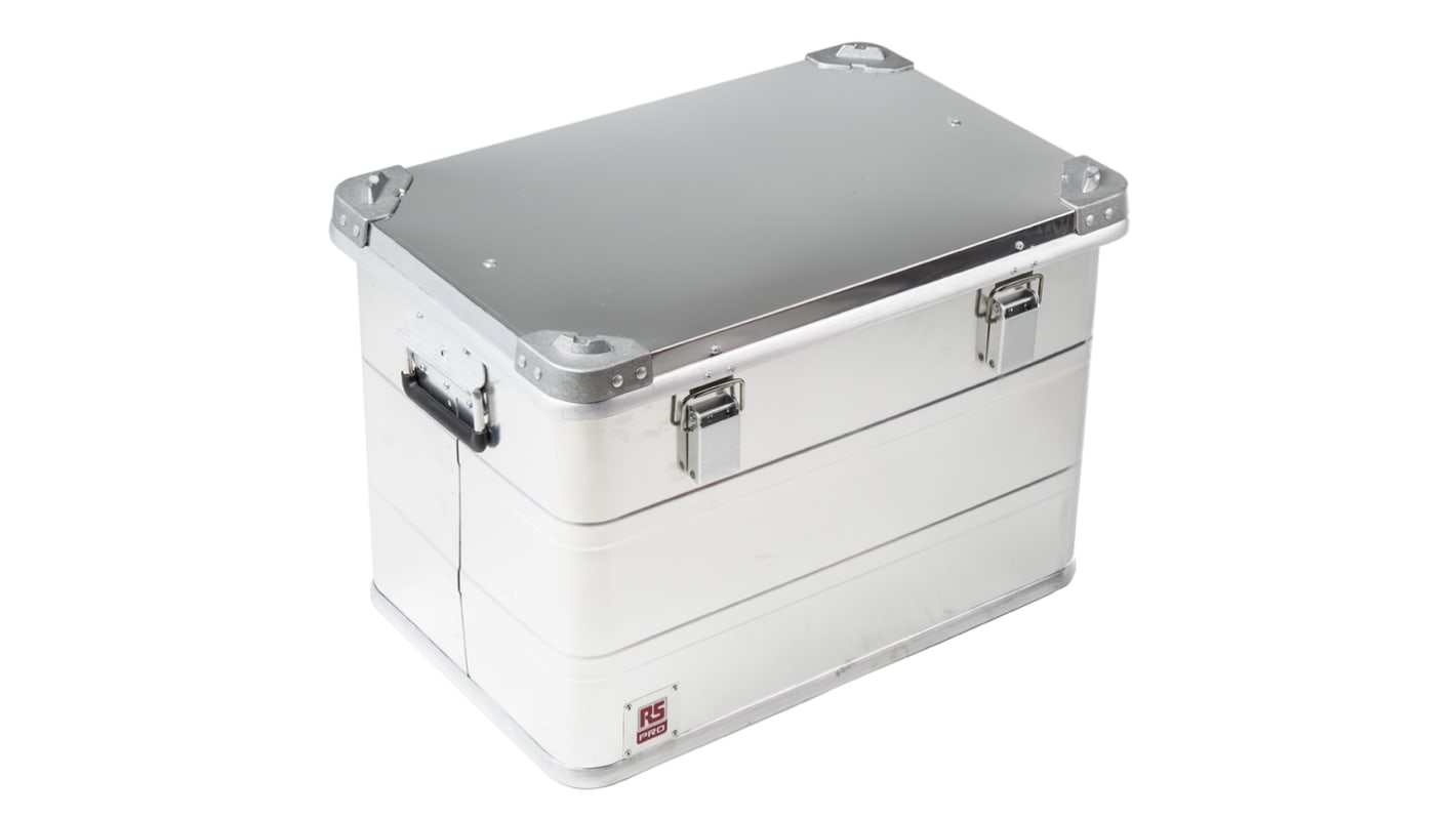 RS PRO Waterproof Metal Equipment case, 410 x 580 x 385mm