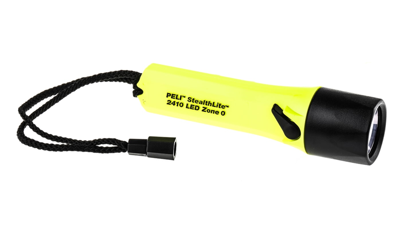 Peli ATEX LED Torch Yellow 126 lm, 178 mm