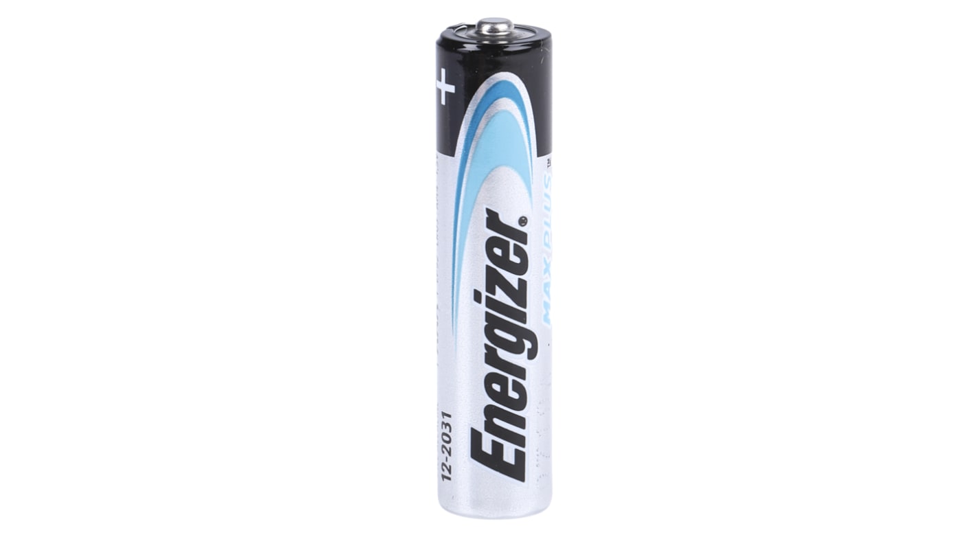 Energizer Energizer MAX PLUS Alkaline, Zinc Manganese Dioxide AAA Battery 1.5V