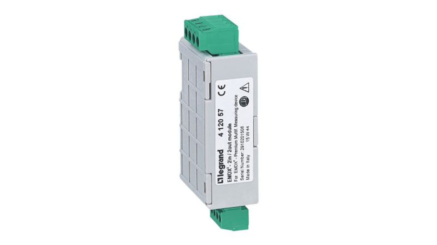 Legrand PLC扩展模块, 数字输入, 继电器输出, 用于412053 多功能测量装置, EMDX3系列