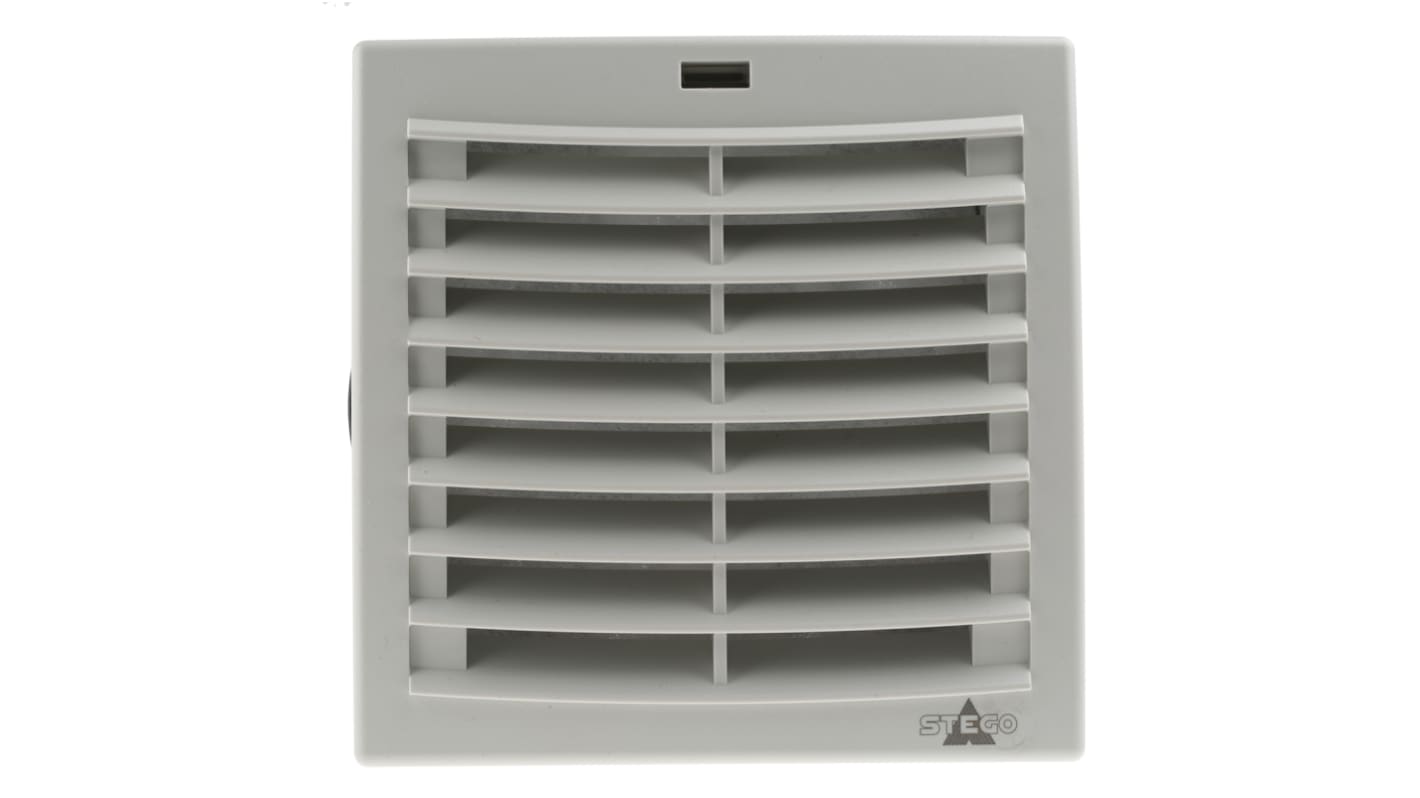 STEGO Filter Fan Plus FPI Series Filter Fan, 230 V ac, AC Operation, 42m³/h Filtered, 52m³/h Unimpeded, IP54, 152 x