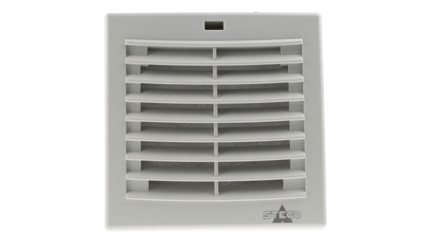 STEGO AC Filterlüfter, 39dB(A), 230 V ac, 12W, 13m³/h, 120 x 120mm, IP54
