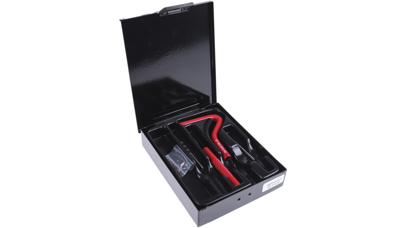 RS PRO 19 piece M2.5 x 0.45 Thread Repair Kit
