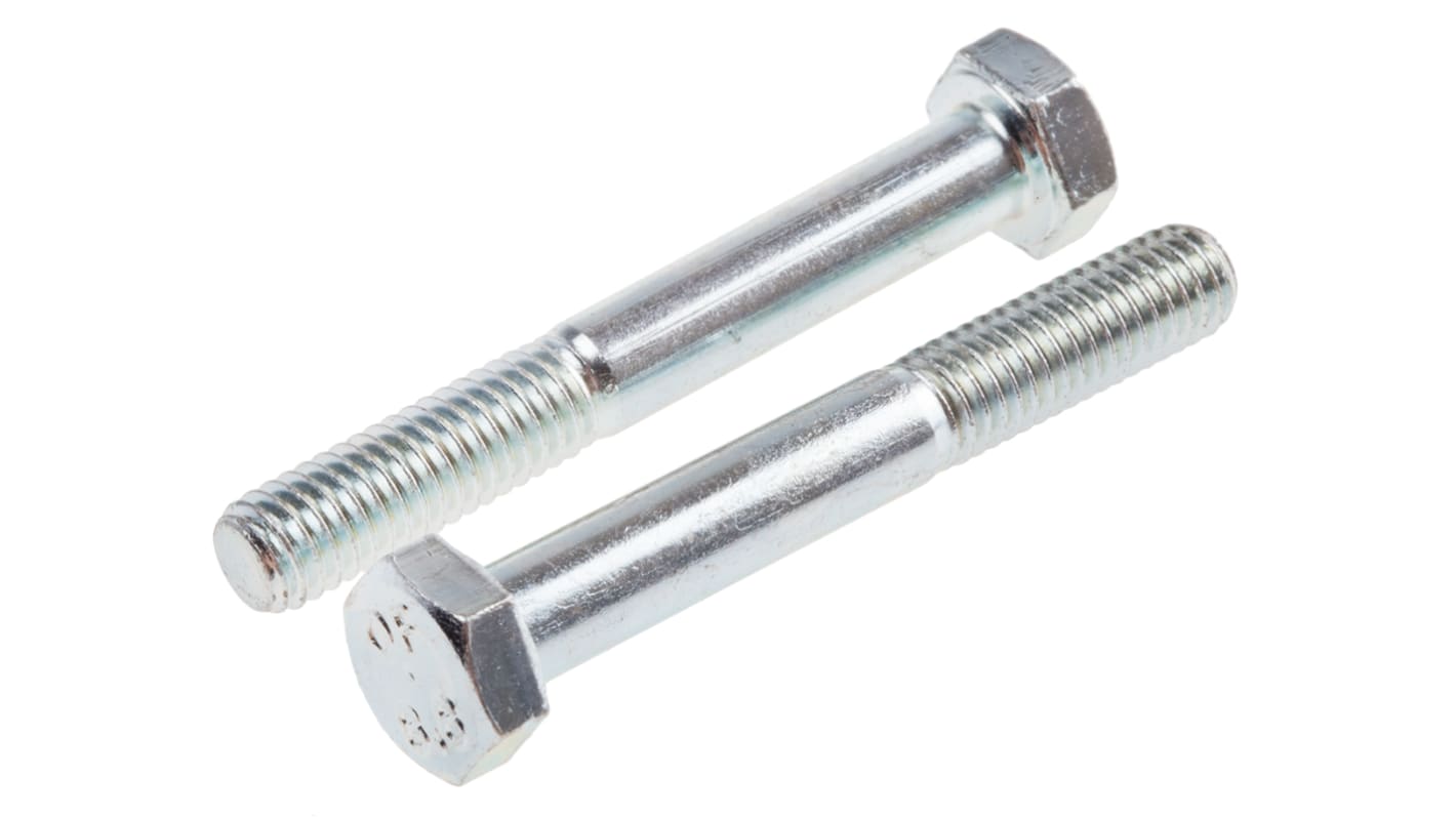 Vite metrica RS PRO in Acciaio  ad alta resistenza, M6 x 45.0mm