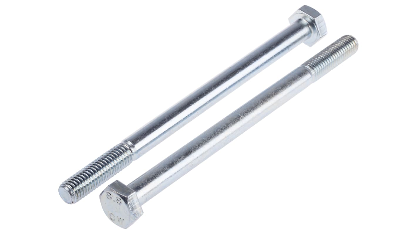 Vite metrica RS PRO in Acciaio  ad alta resistenza, M10 x 150.0mm