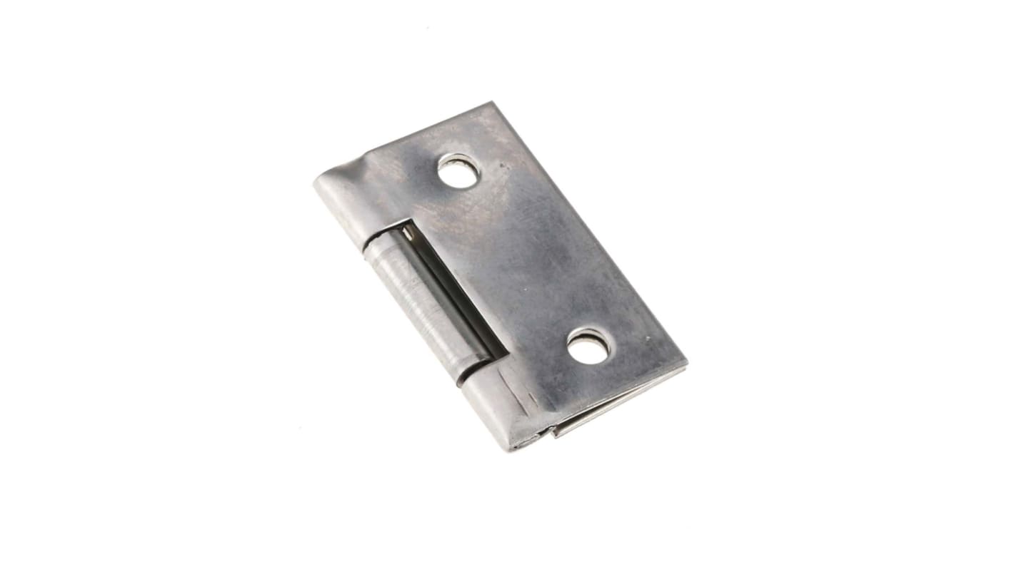 Pinet Stainless Steel Butt Hinge, Screw Fixing, 30mm x 30mm x 0.8mm