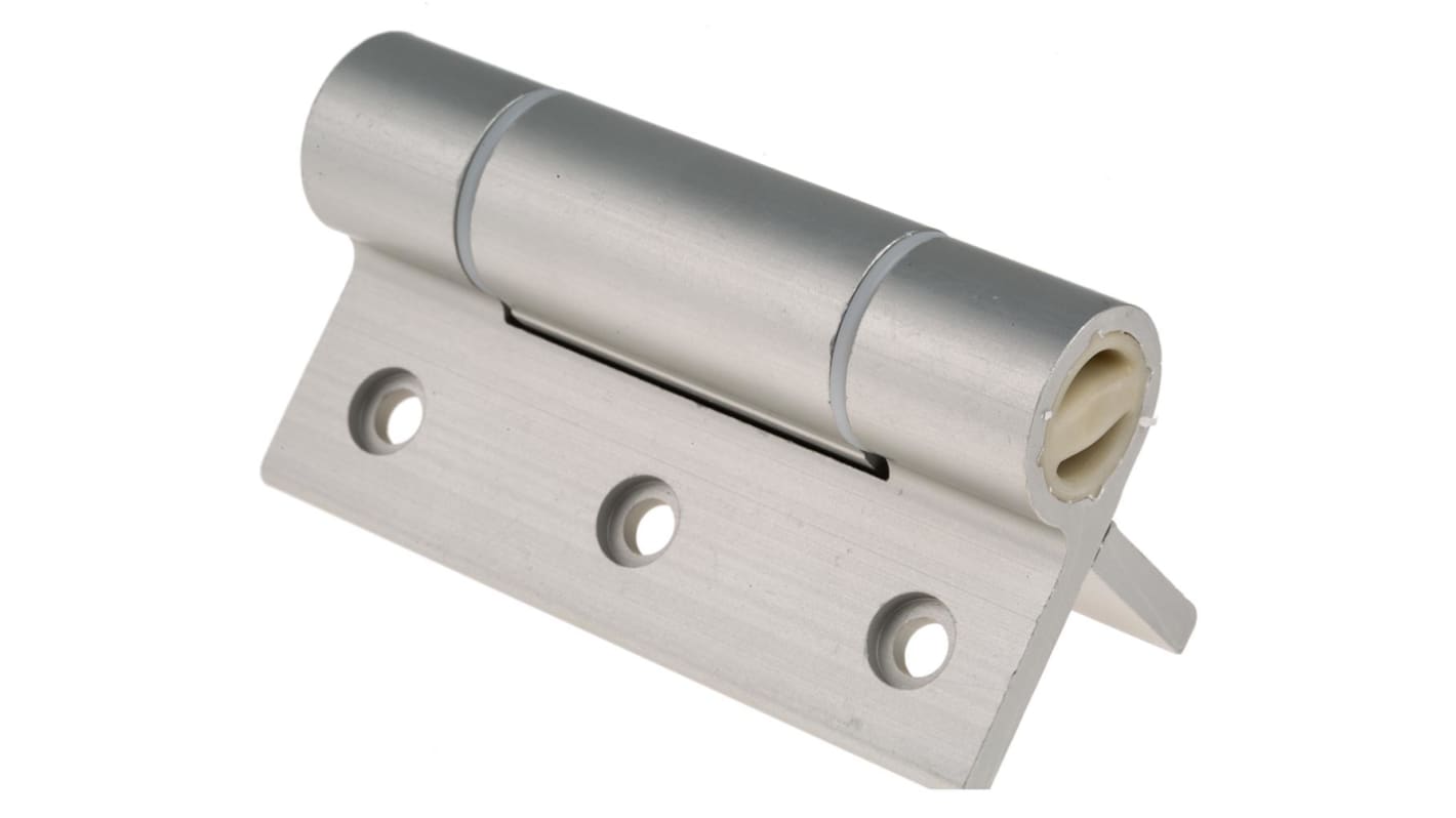 Pinet Aluminium Spring Hinge, Screw Fixing, 100mm x 82.5mm x 5.5mm