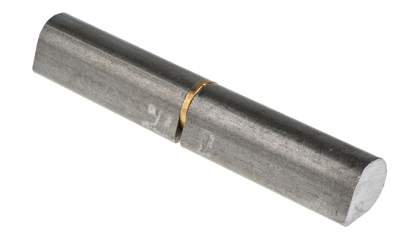 Pinet Steel Bullet Hinge, Weld-on Fixing, 140mm x 25.5mm