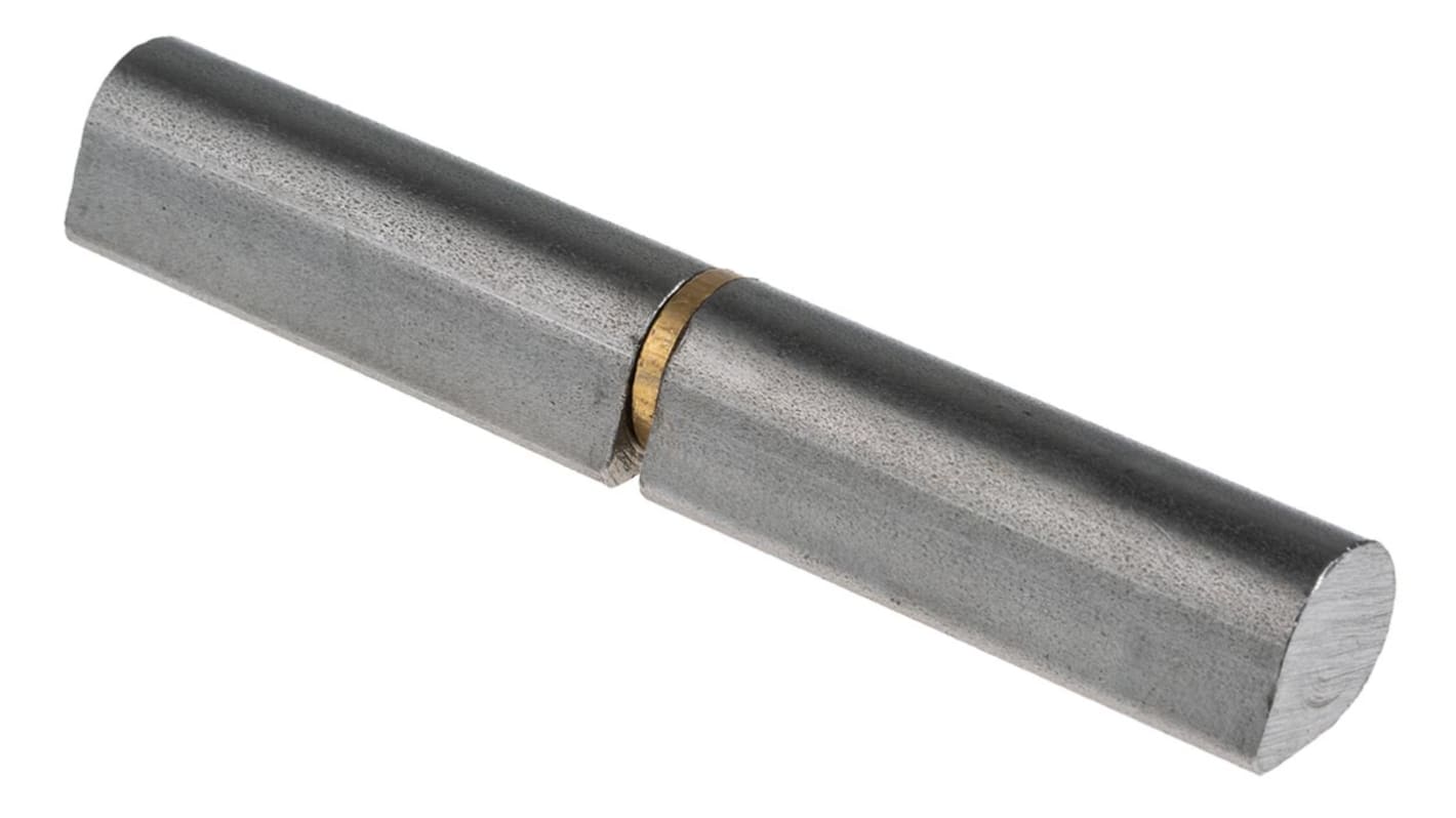 Pinet Steel Bullet Hinge, Weld-on Fixing, 120mm x 20mm x Dia. 9mm