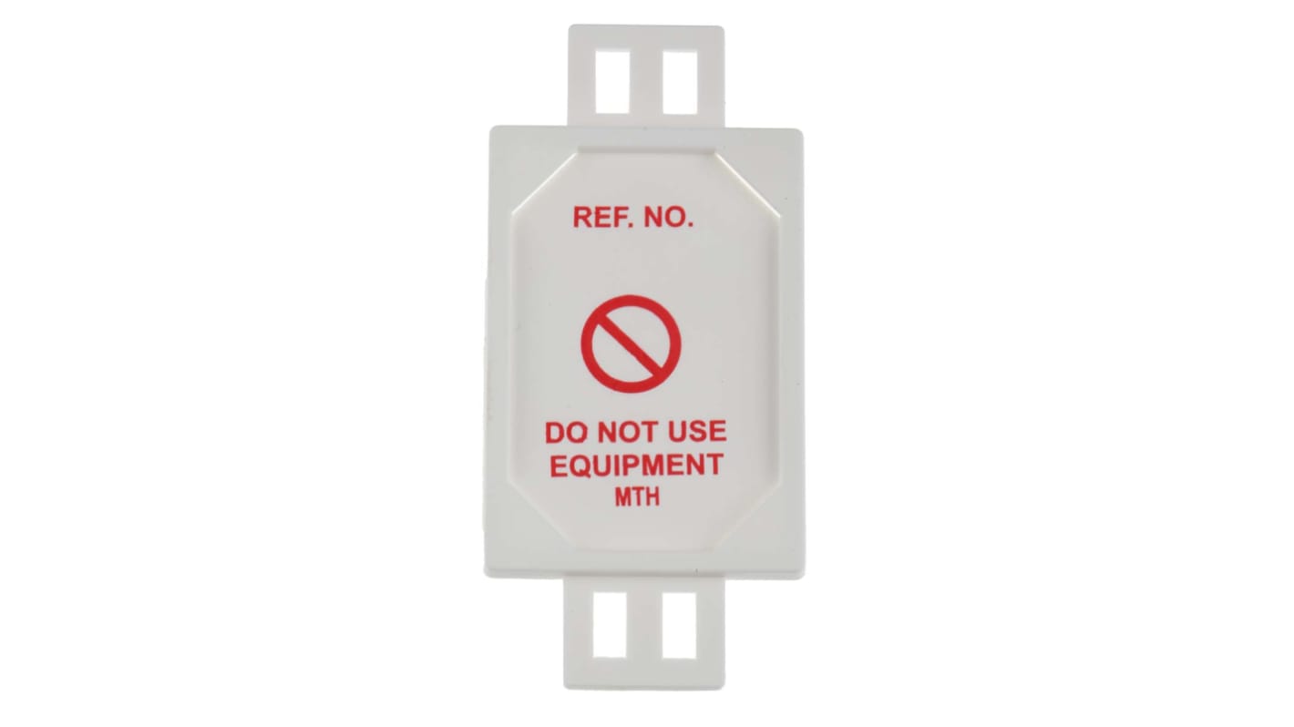 Brady Safety Prohibition Tag, English Language, 1 per Pack