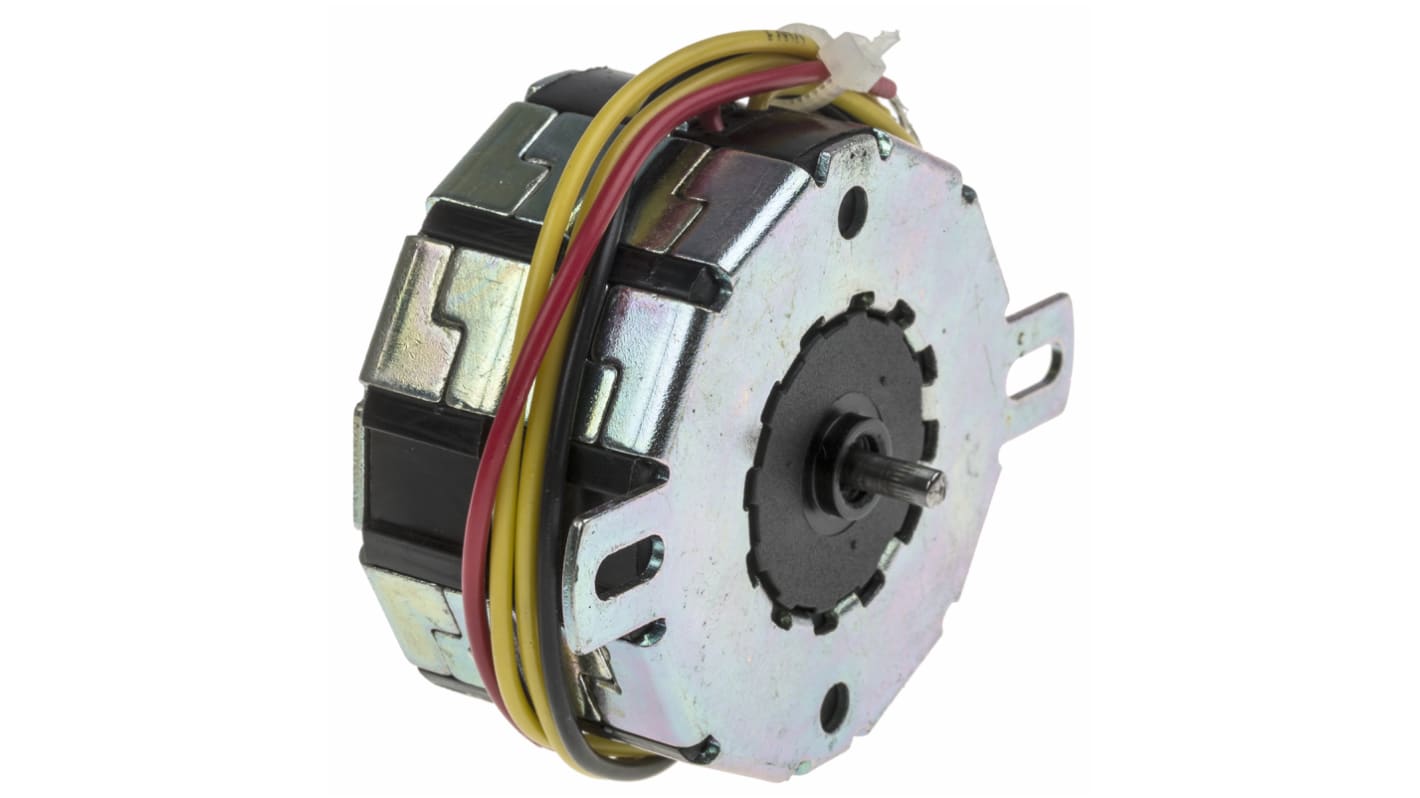 RS PRO Reversible Synchronous Geared AC Geared Motor, 3.1 W, 1 Phase, 1 Pole, 240 V