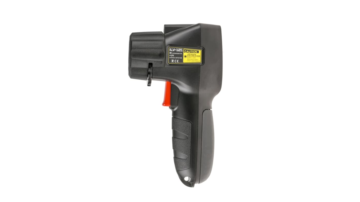 RS PRO Infrared Thermometer, -30°C Min, +500°C Max, °C and °F Measurements