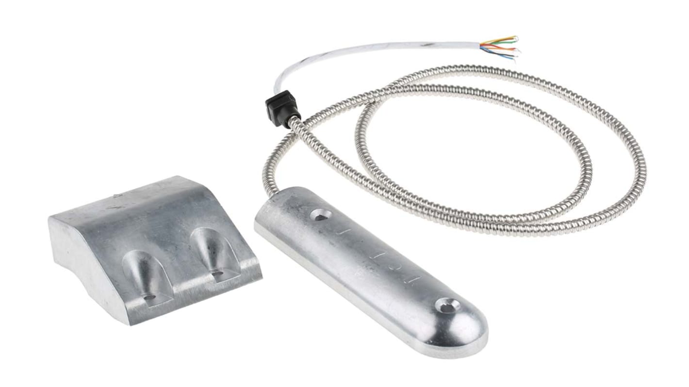 RS PRO 磁性接近开关, 防篡改开关, 15V 直流切换电压, 500mA切换电流, 35mm操作间隙, 高15 mm，32 mm x 宽75 mm, 150 mm x 深40 mm，60 mm