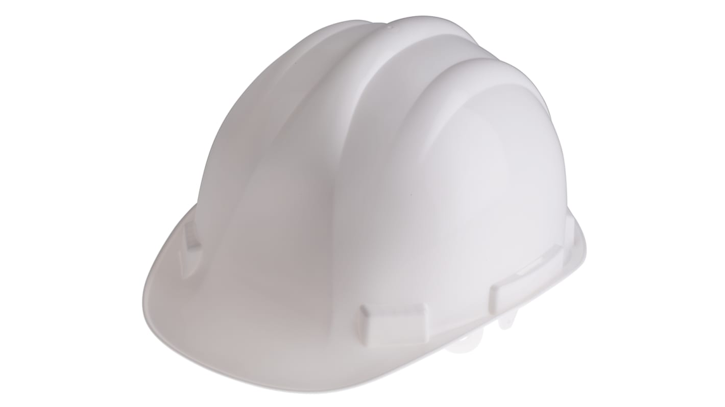 RS PRO Schutzhelm verstellbar Polypropylen Weiß