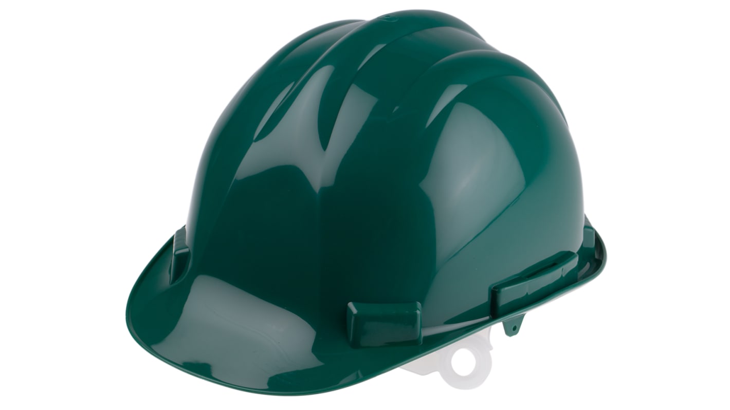 Portwest Green Safety Helmet, Adjustable