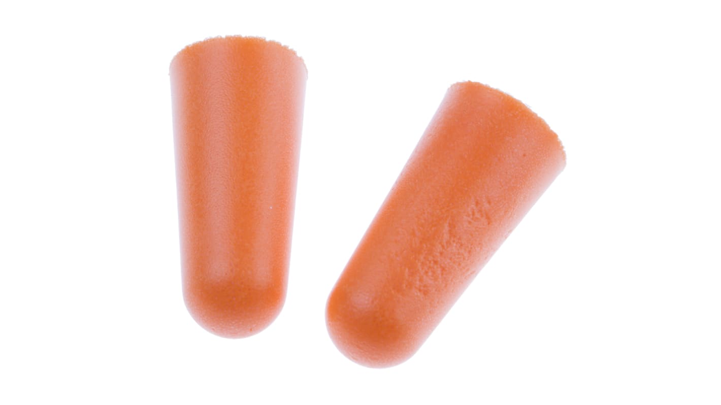 RS PRO Orange Disposable Unattached Ear Plugs, 30dB Rated, 200 Pairs