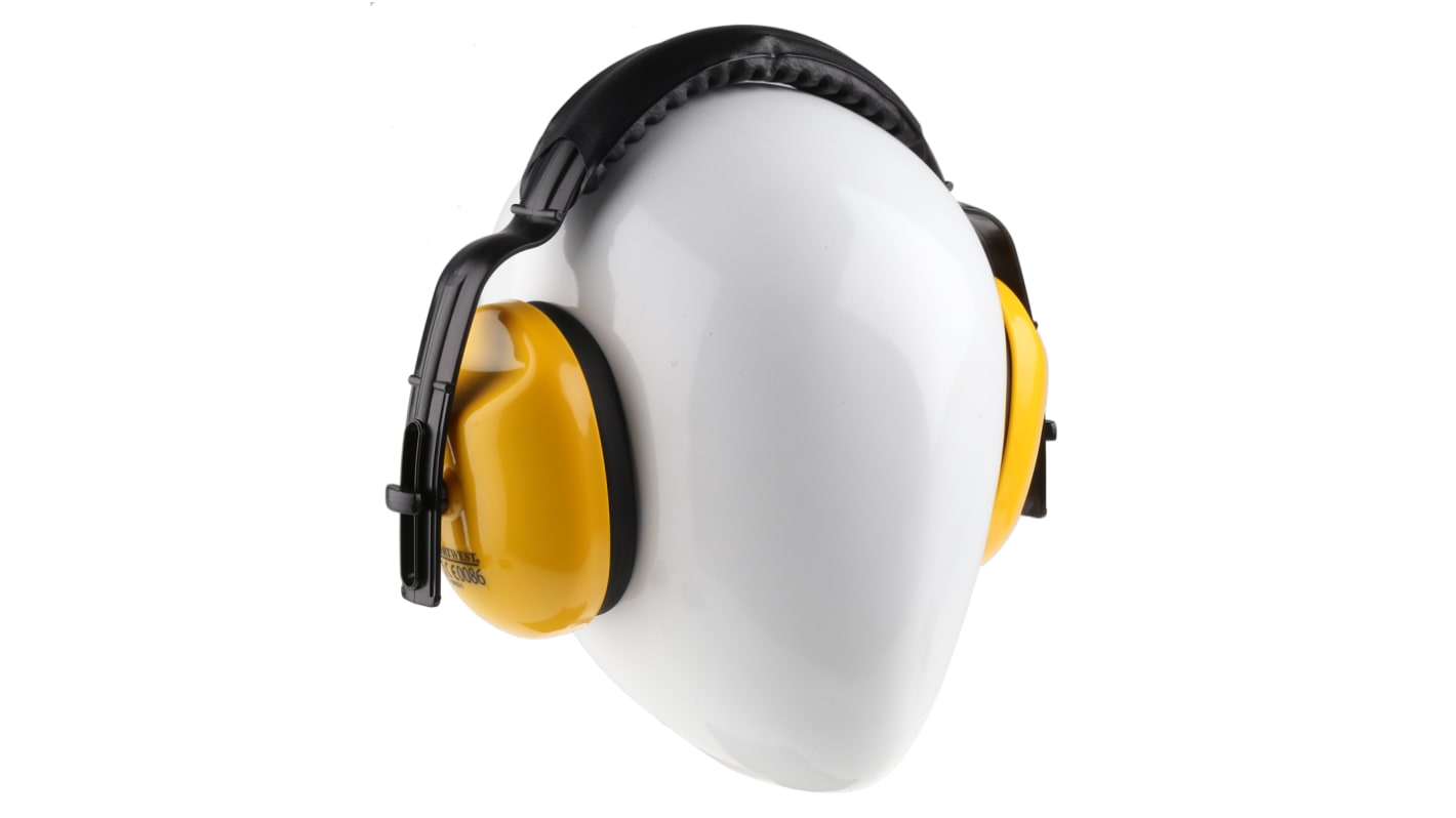 Casque anti-bruit RS PRO Serre-tête 28dB Jaune