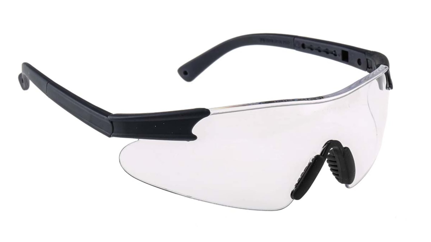 RS PRO UV Safety Glasses, Clear Polycarbonate Lens