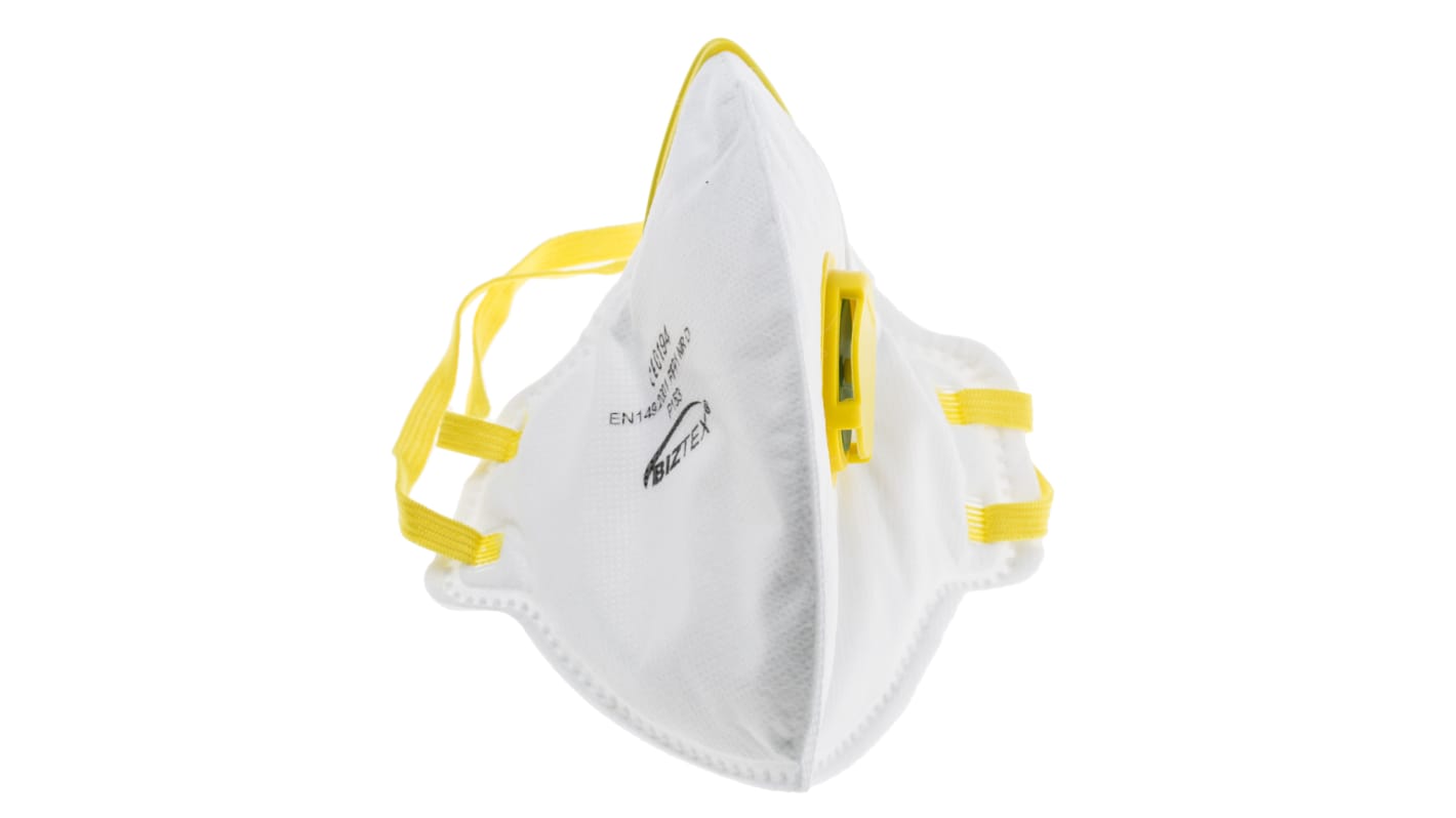 Portwest Disposable Face Mask for General Purpose Protection, FFP1, Valved, Fold Flat 20 per Package