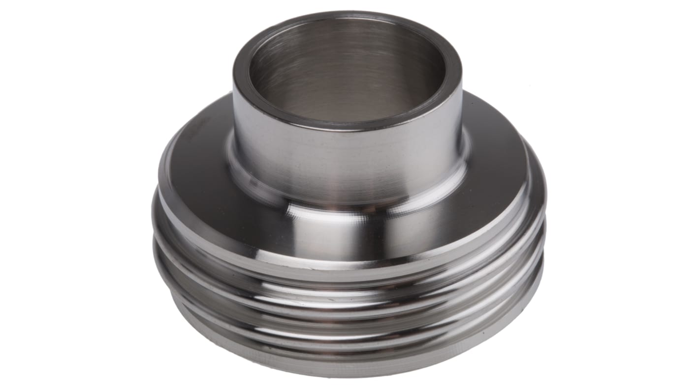 RS PRO Stainless Steel Pipe Fitting, Straight Circular Fitting 16mm